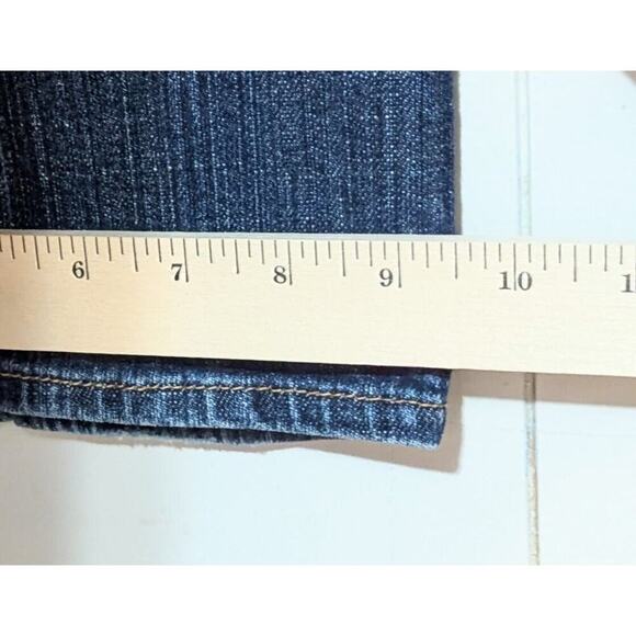 Old Navy Jeans Womens 20 Blue The Sweetheart Mid Rise Bootcut Dark Wash Denim - Picture 8 of 8